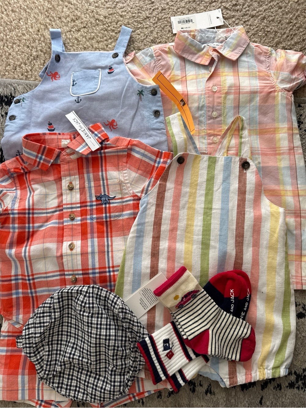 NWT Janie and Jack Boys Bundle